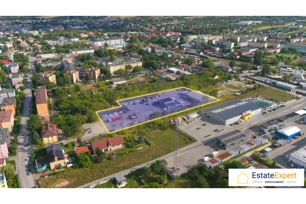 świętokrzyskie, jędrzejowski, Okrzei, Gotowa inwestycja deweloperska z prawomocnym WZ i PUM ponad 11 000 m²